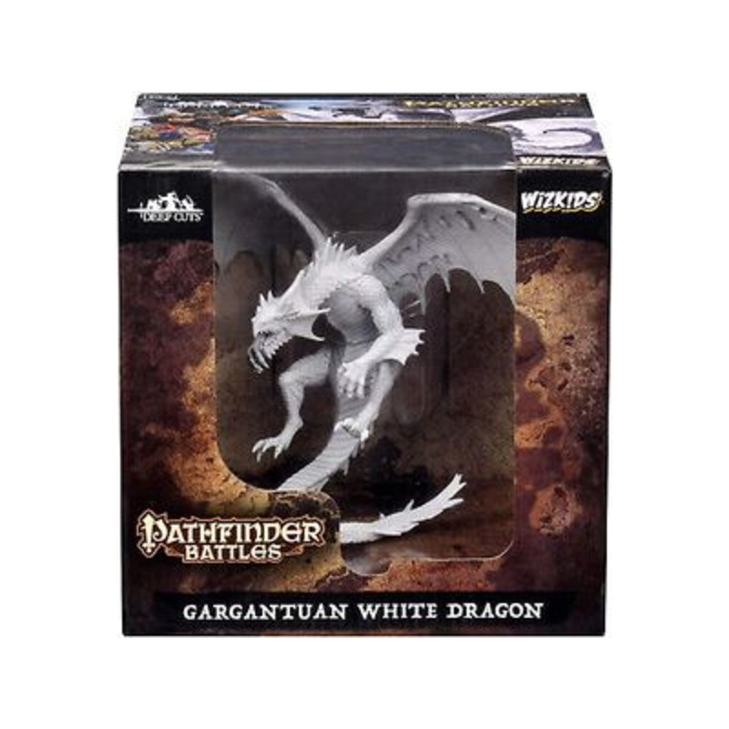 Paizo - Pathfinder Battles - Dungeons Deep - Gargantuan White Dragon