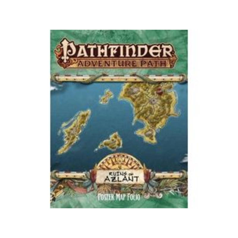Paizo - Pathfinder - Campaign Setting - Ruins of Azlant - Poster Map Folio
