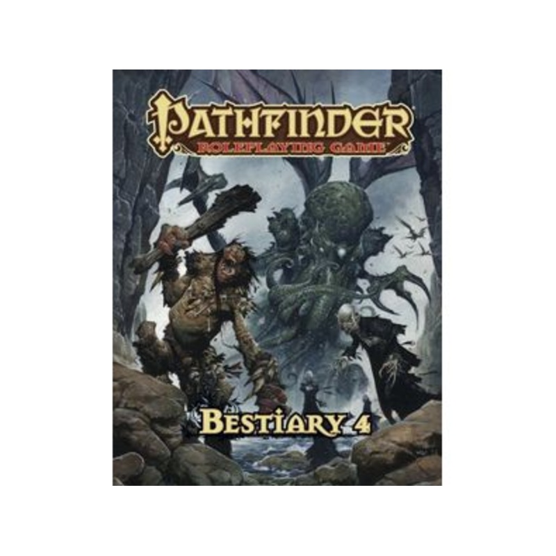 Paizo - Pathfinder - Roleplaying Game - Bestiary 4 - Hardcover - PF0012
