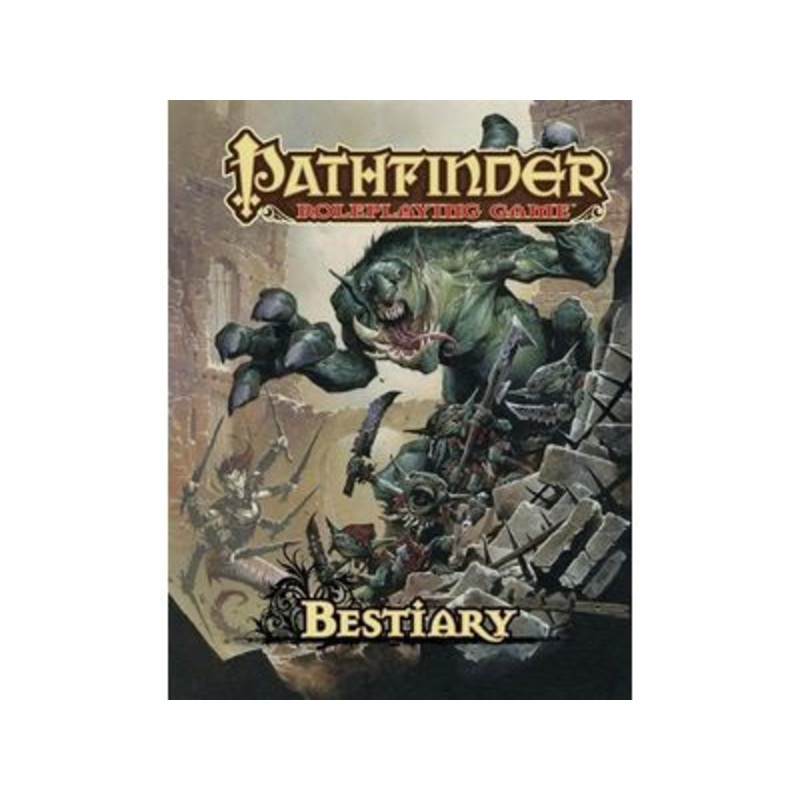 Paizo - Pathfinder - Roleplaying Game - Bestiary - Hardcover - PF0011