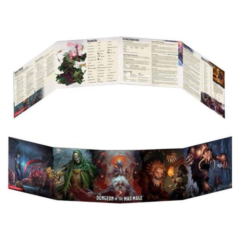 Wizards of the Coast - Dungeons and Dragons - Dungeon of the Mad Mage - DM Screen