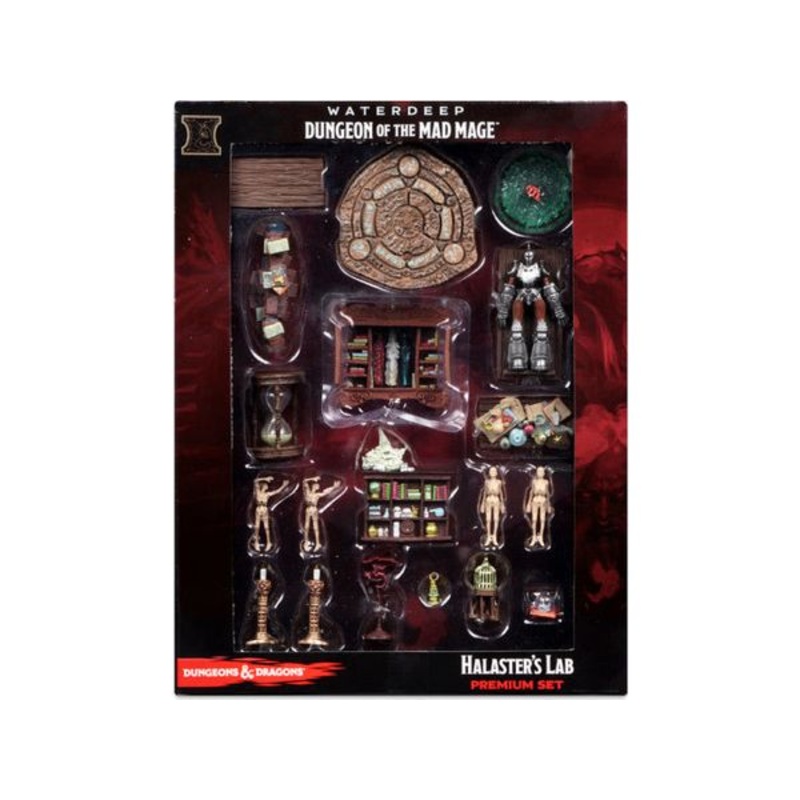 Wizkids - Dungeons and Dragons - Icons of the Realms - Waterdeep Dungeon of the Mad Mage - Halaster's Lab Premium Set