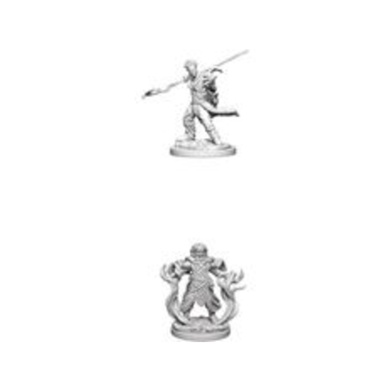 Wizkids - Dungeons and Dragons - Unpainted Miniature - Nolzurs Marvellous Miniatures - Human Male Druid - 72639