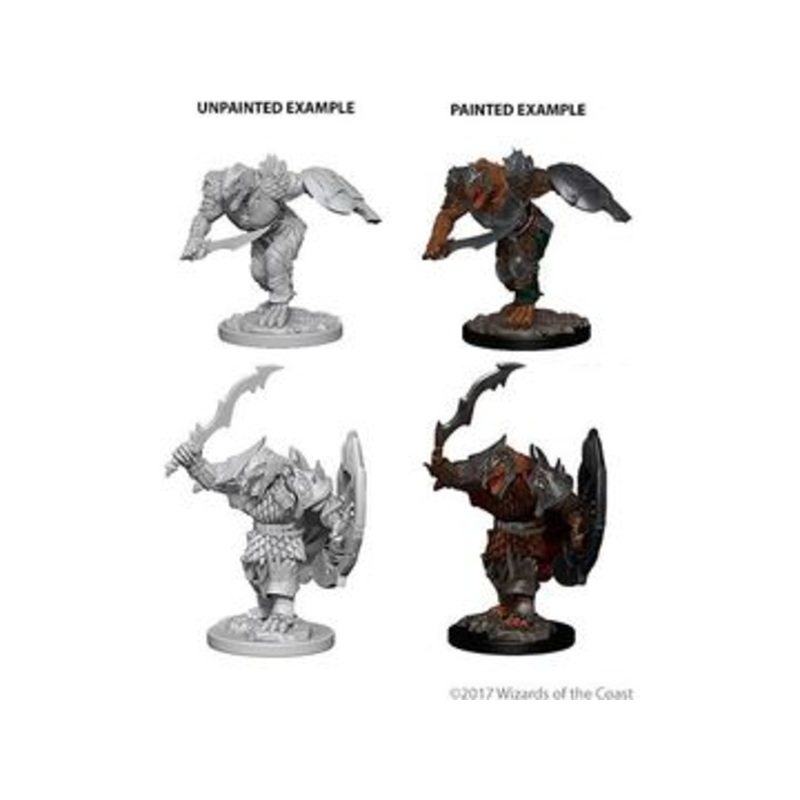 Wizkids - Dungeons and Dragons -  Nolzurs Marvellous Miniatures - Dragonborn Male Fighter - 73198