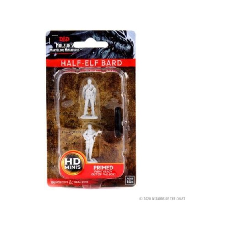 Wizkids - Dungeons and Dragons - Nolzurs Marvellous Miniatures - Half-Elf Female Bard - 73538