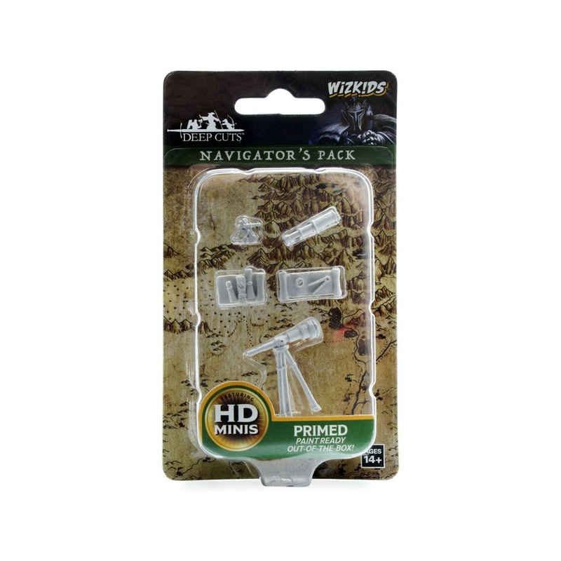 Wizkids - Dungeons and Dragons - Unpainted Miniature - Deep Cuts - Navigators Pack - 73366