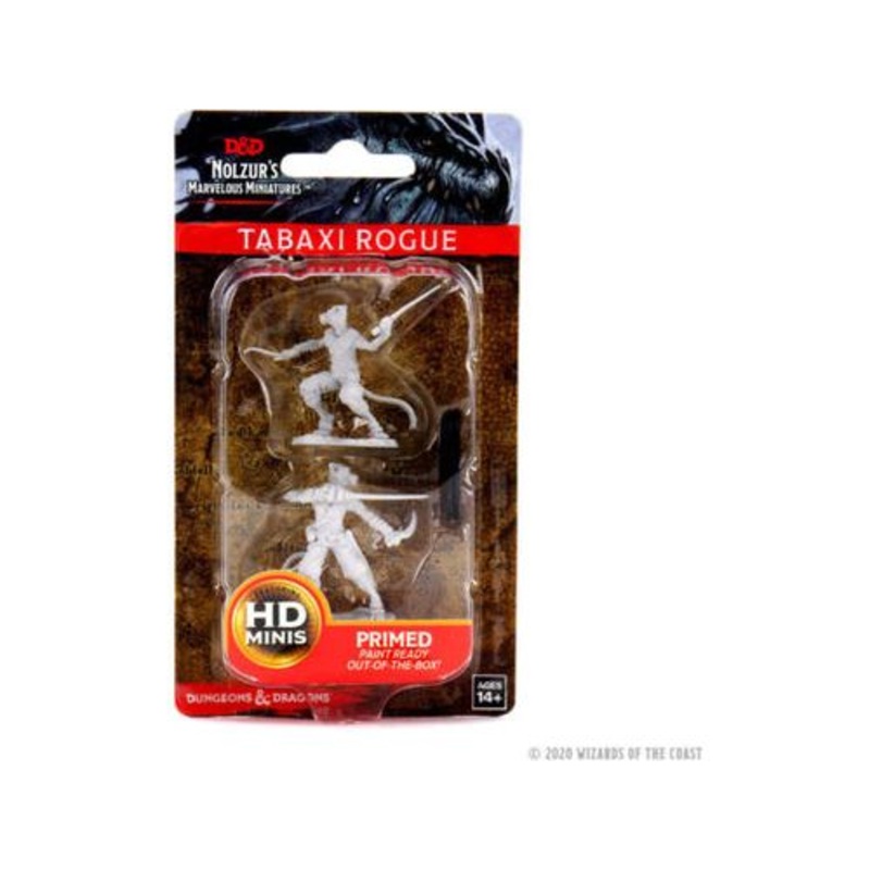 Wizkids - Dungeons and Dragons - Unpainted Miniatures - Nolzurs Marvellous Miniatures - Male Tabaxi Rogue - 73540