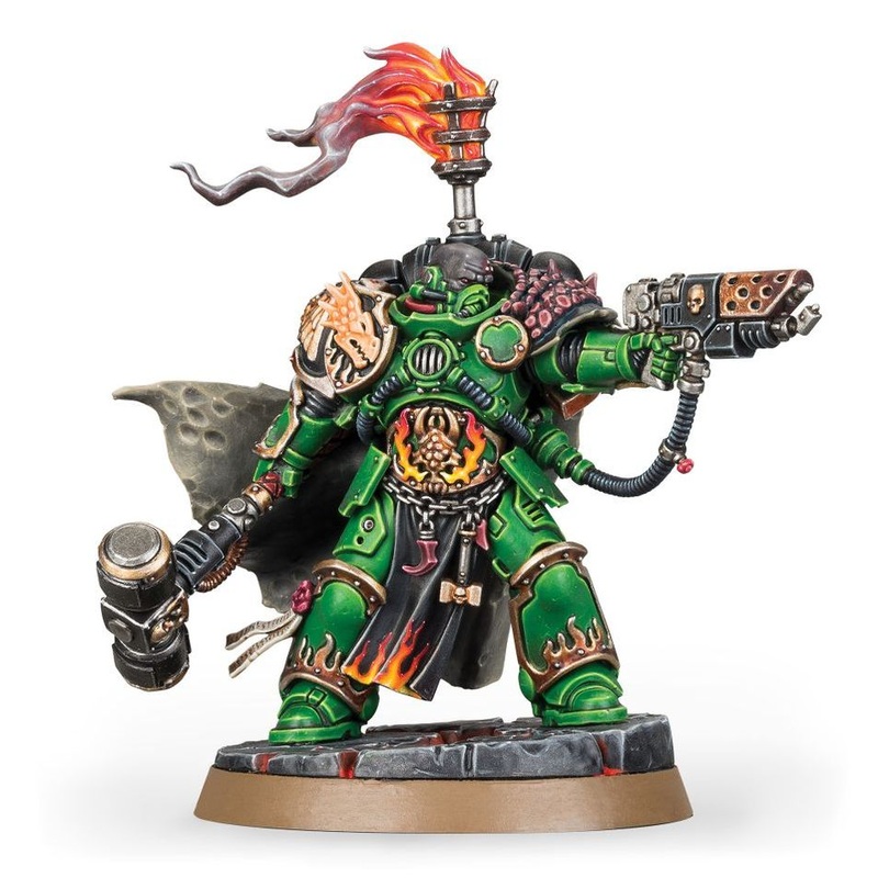 Games Workshop - Warhammer 40K - Salamander - Adrax Agatone - 55-17