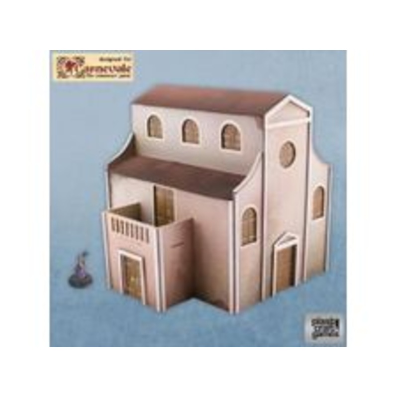 Plast Craft Games - Pre-Cut Chapel