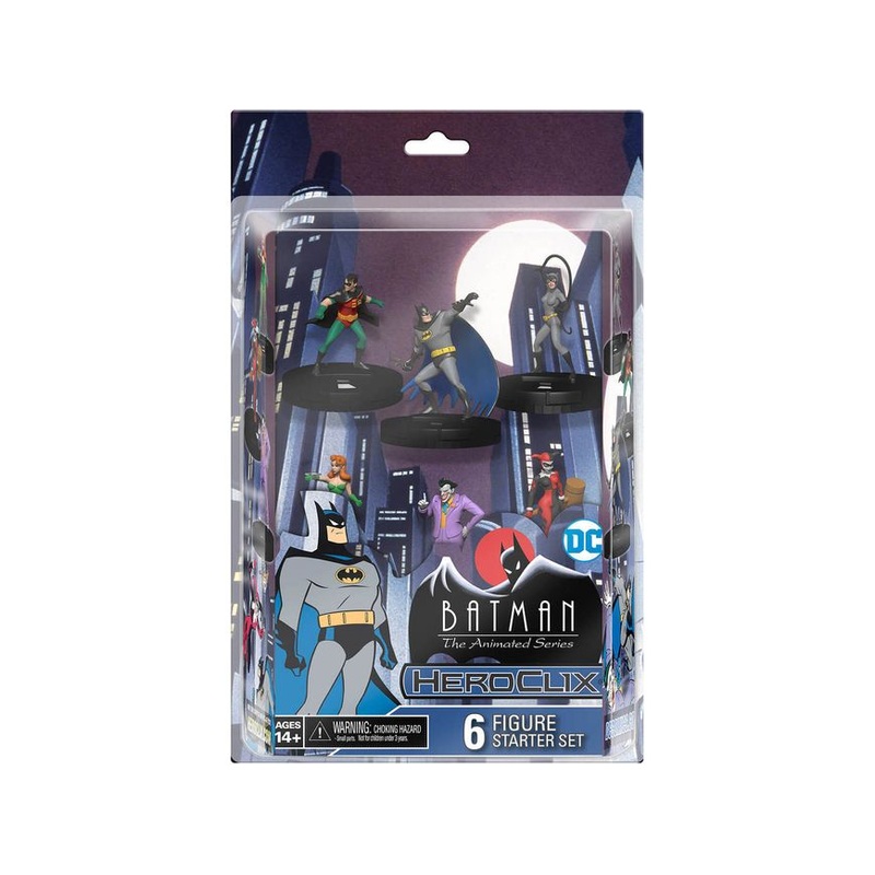 Wizkids - DC - HeroClix - Batman the Animated Series - 6 Figure - Starter Set