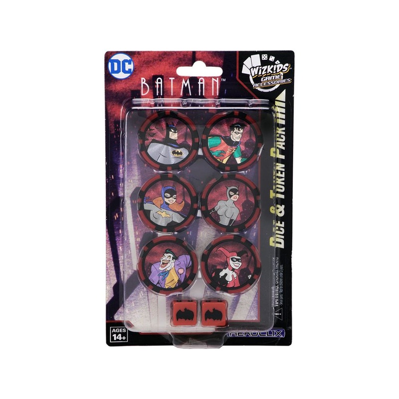 Wizkids - DC - HeroClix - Batman the Animated Series - Dice and Token Pack