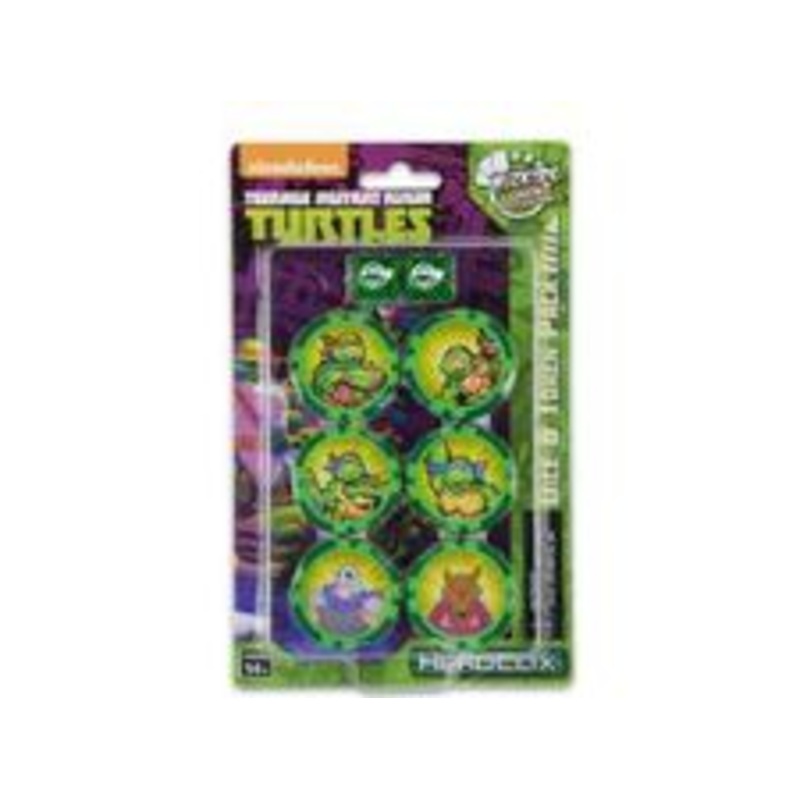 Wizkids - HeroClix - Teenage Mutant Ninja Turtles Set 2 - Dice and Tokens Pack
