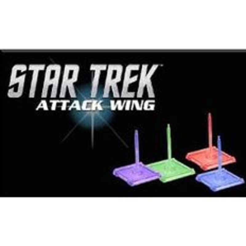 Wizkids - Star Trek Attack Wing - Faction Base and Peg Set - Blue