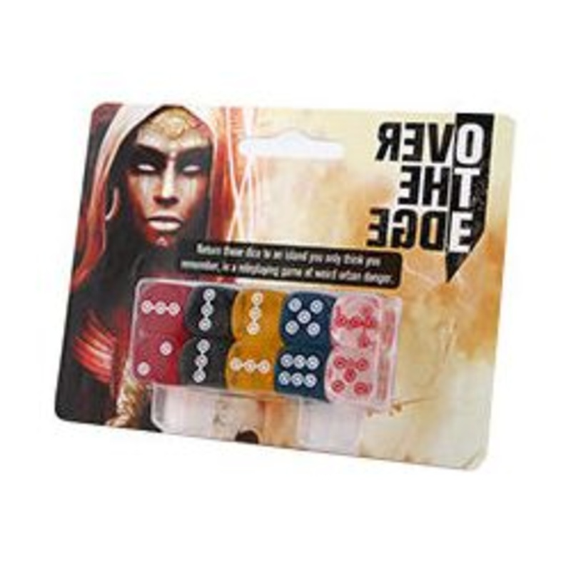 Atlas Games - Over the Edge RPG - 10Pc Dice Set