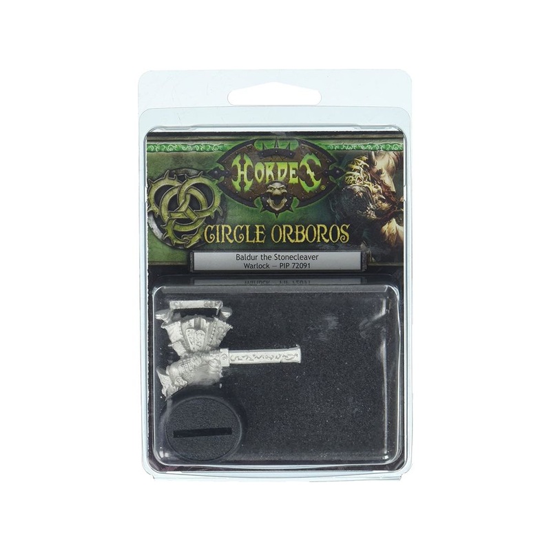 Privateer Press - Hordes - Circle Orboros - Baldur the Stonecleaver Warlock - PIP 72091