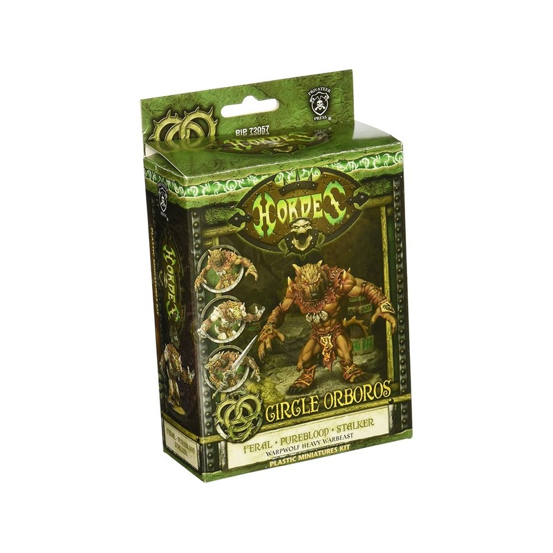 Privateer Press - Hordes - Circle Orboros - Feral - Pureblood - Stalker Warpwolf - PIP 72057