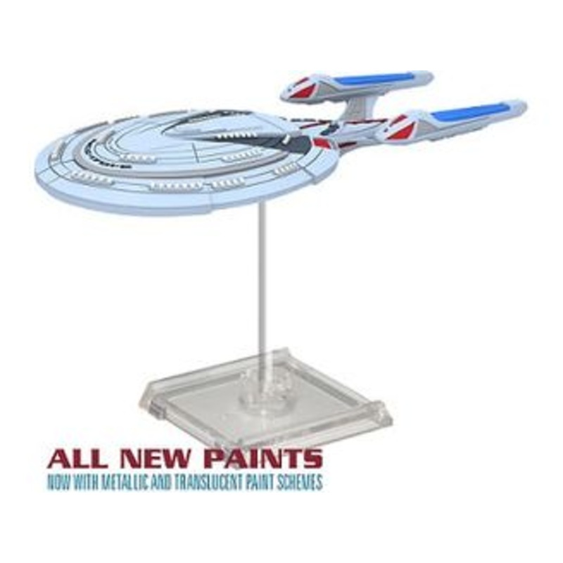 Wizkids - Star Trek Attack Wing - USS Enterprise NCC-1701-E REPAINT
