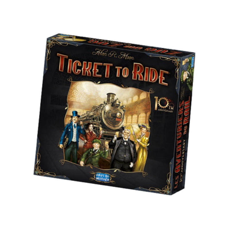 Days Of Wonder - Ticket to Ride - 10th Anniversary Edition