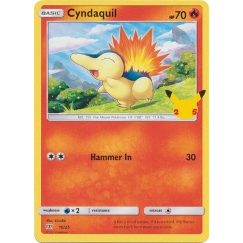 CYNDAQUIL - 10/25 - MCDONALD'S 25TH ANNIVERSARY