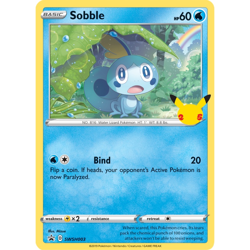 Sobble (SWSH003) (Jumbo Card) [First Partner Pack]