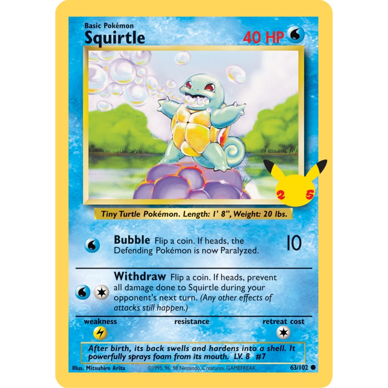 Squirtle (63/102) (Jumbo Card) [First Partner Pack]