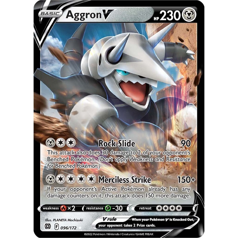 Aggron V (096/172) [Sword & Shield: Brilliant Stars]