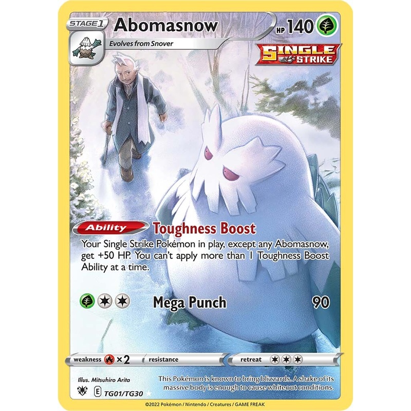 Abomasnow (TG01/TG30) [Sword & Shield: Astral Radiance]