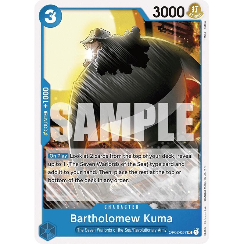 Bartholomew Kuma [Starter Deck: Blue Donquixote Doflamingo]