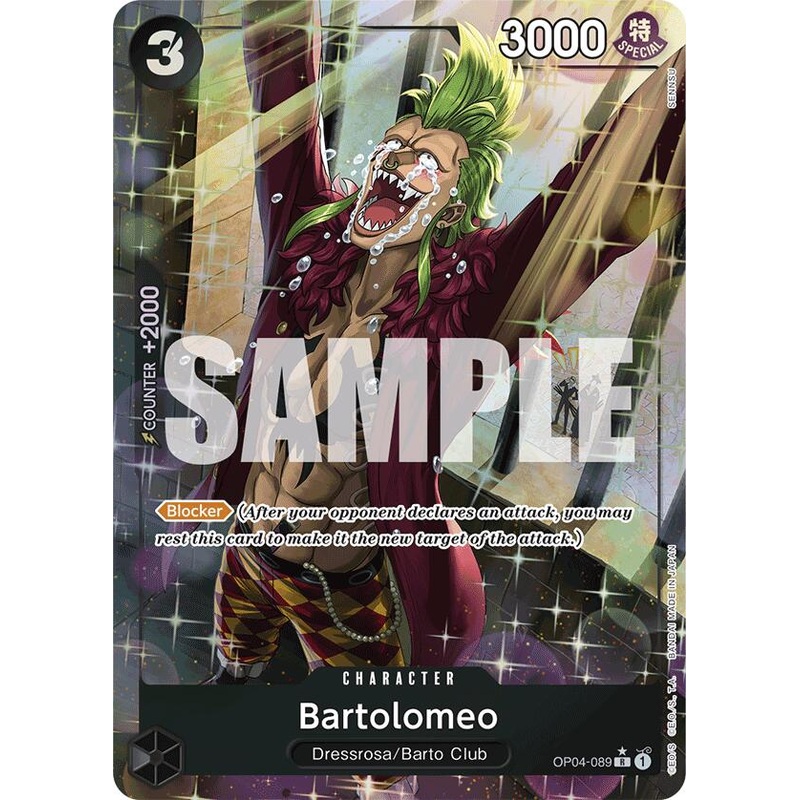 Bartolomeo (OP04-089) (Alternate Art) [Premium Booster -The Best-]
