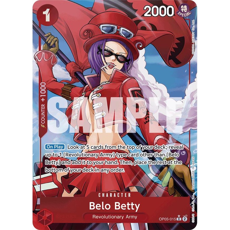 Belo Betty (Alternate Art) [Premium Booster -The Best-]