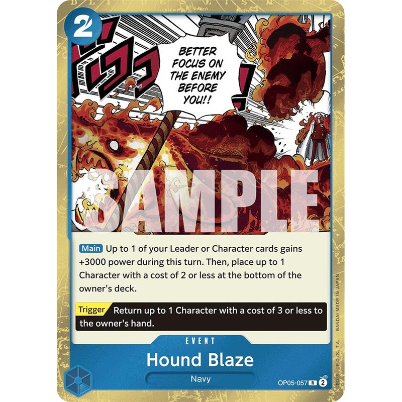 Hound Blaze (Jolly Roger Foil) [Premium Booster -The Best-]