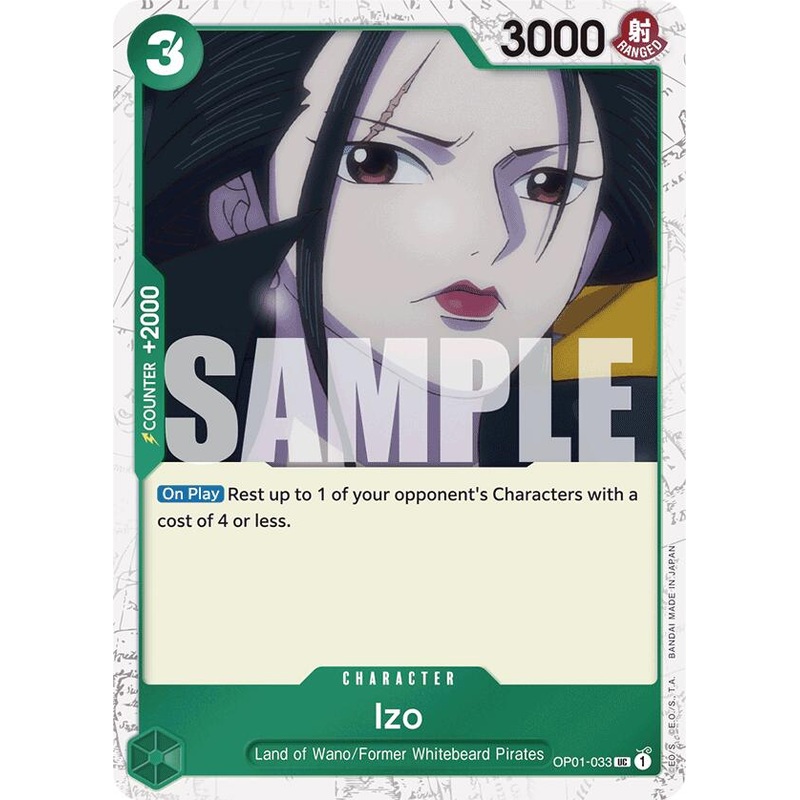 Izo (OP01-033) (Jolly Roger Foil) [Premium Booster -The Best-]