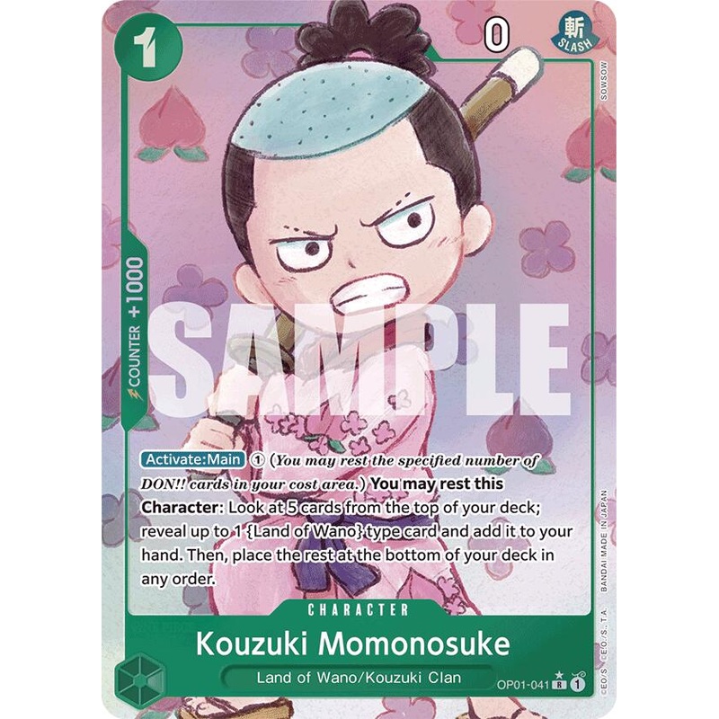 Kouzuki Momonosuke (Alternate Art) [Premium Booster -The Best-]