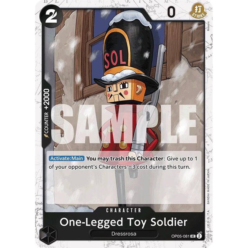 One-Legged Toy Soldier (Jolly Roger Foil) [Premium Booster -The Best-]