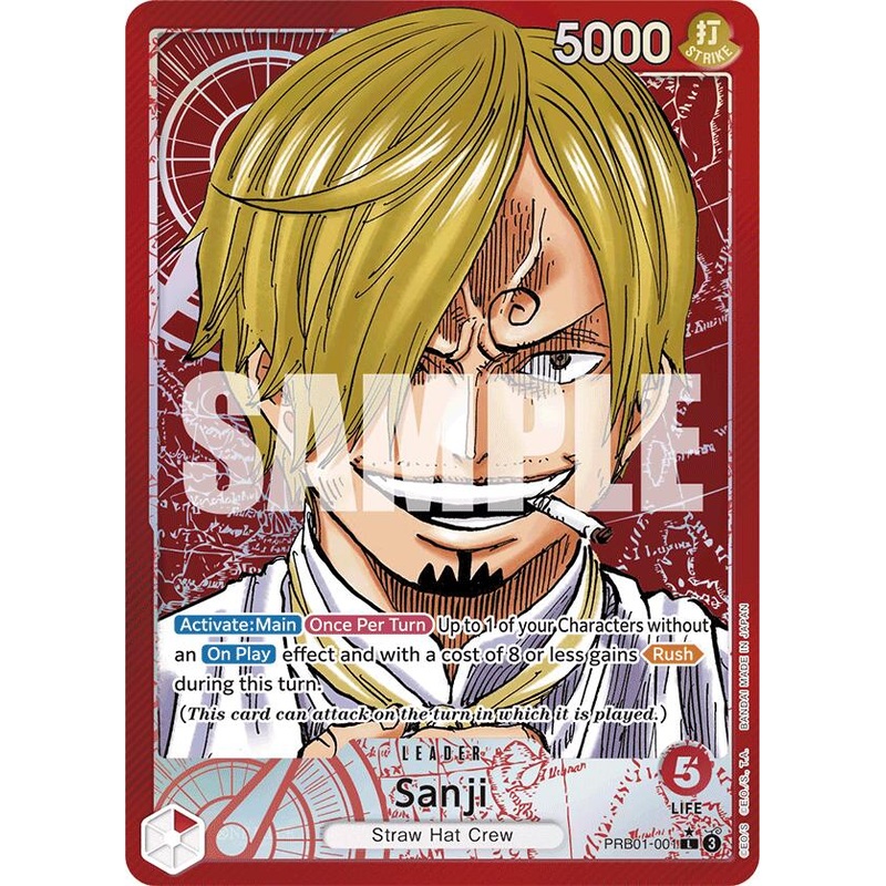 Sanji (PRB01-001) (Alternate Art) [Premium Booster -The Best-]