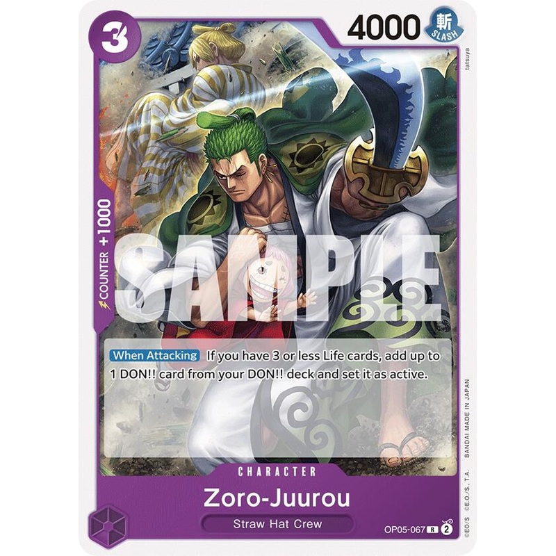 Zoro-Juurou [Starter Deck: PURPLE Monkey.D.Luffy]