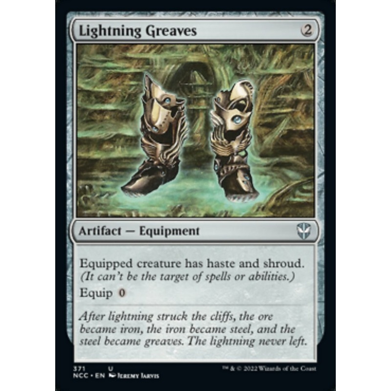 Lightning Greaves [Streets of New Capenna Commander]