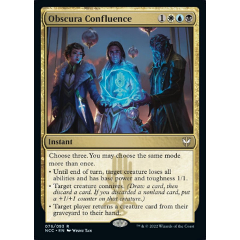 Obscura Confluence [Streets of New Capenna Commander]