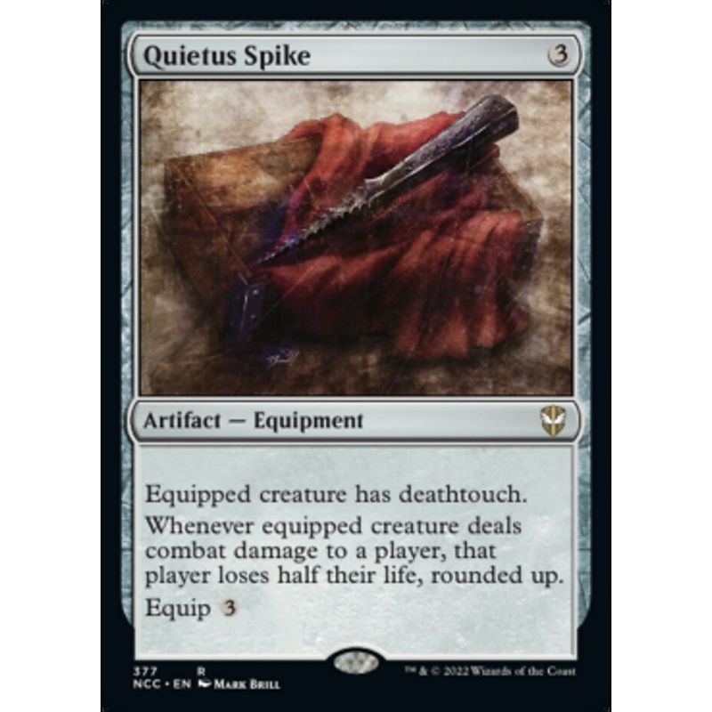 Quietus Spike [Streets of New Capenna Commander]