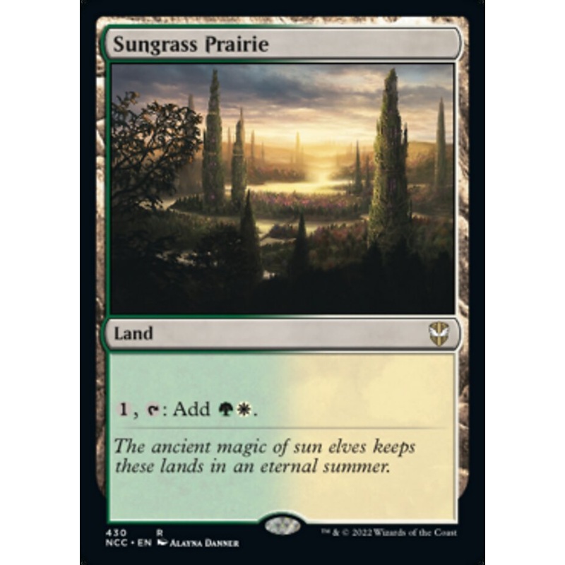 Sungrass Prairie [Streets of New Capenna Commander]