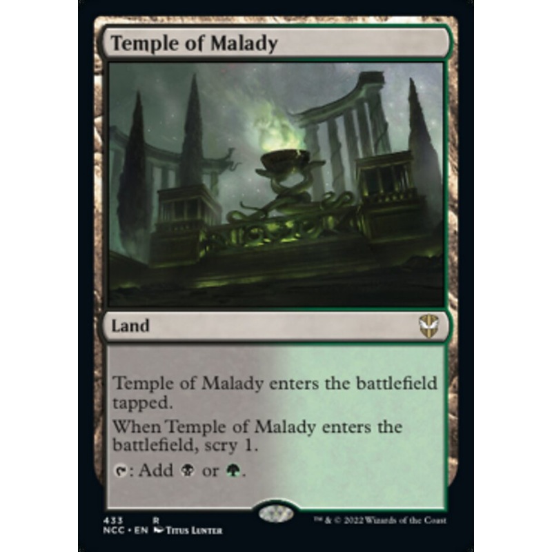 Temple of Malady [Streets of New Capenna Commander]