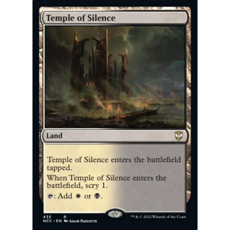 Temple of Silence [Streets of New Capenna Commander]
