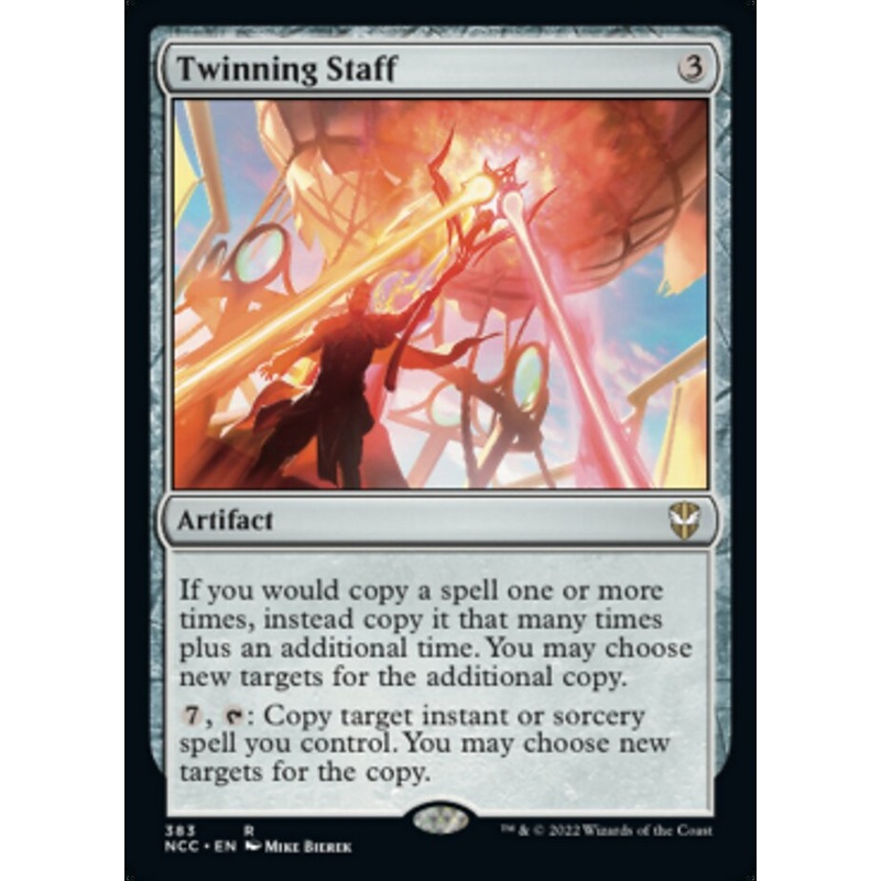 Twinning Staff [Streets of New Capenna Commander]