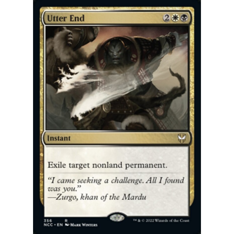 Utter End [Streets of New Capenna Commander]