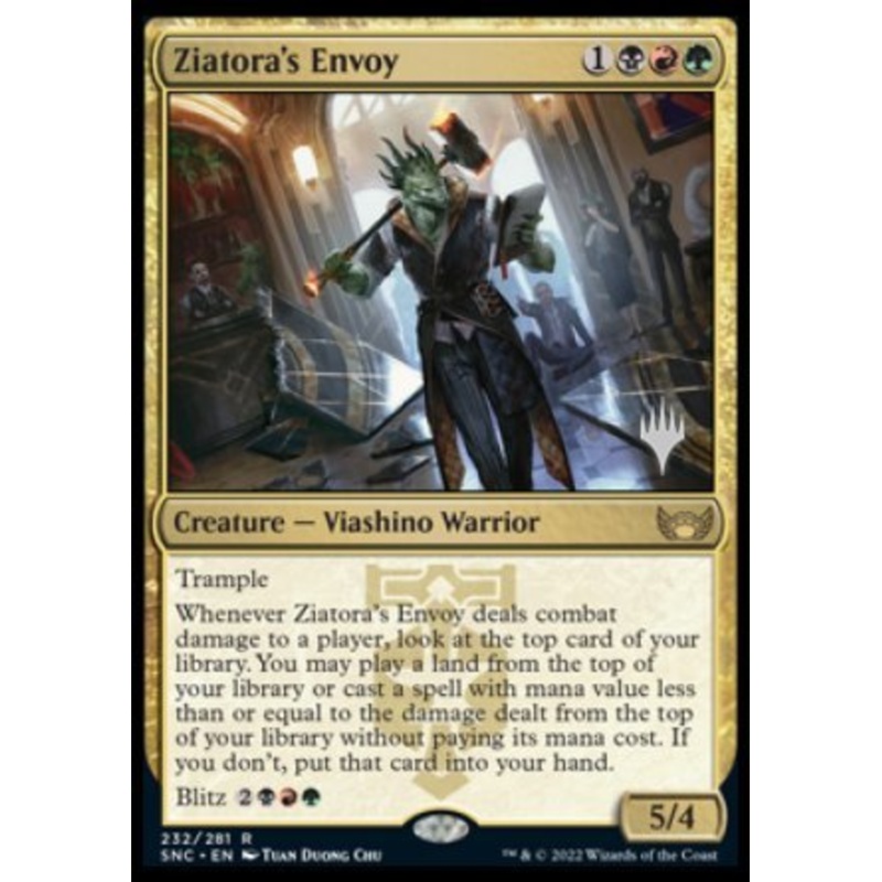 Ziatora's Envoy (Promo Pack) [Streets of New Capenna Promos]