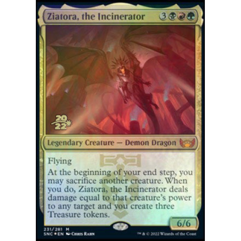 Ziatora, the Incinerator [Streets of New Capenna Prerelease Promos]