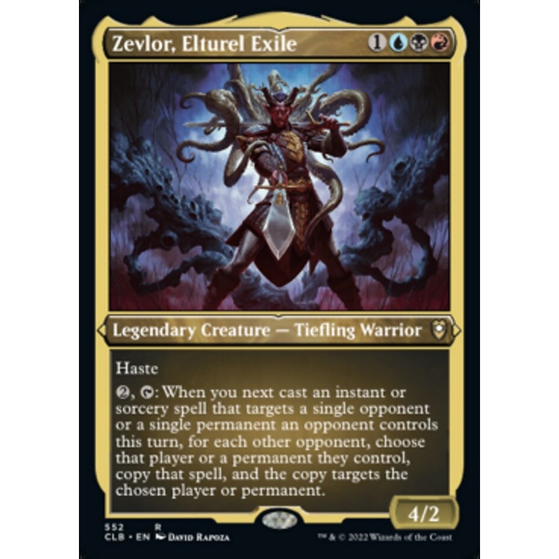Zevlor, Elturel Exile (Foil Etched) [Commander Legends: Battle for Baldur's Gate]