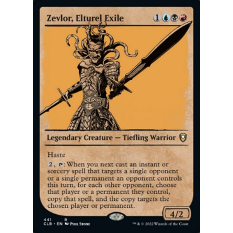 Zevlor, Elturel Exile (Showcase) [Commander Legends: Battle for Baldur's Gate]