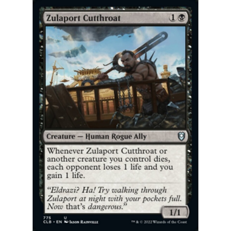 Zulaport Cutthroat [Commander Legends: Battle for Baldur's Gate]