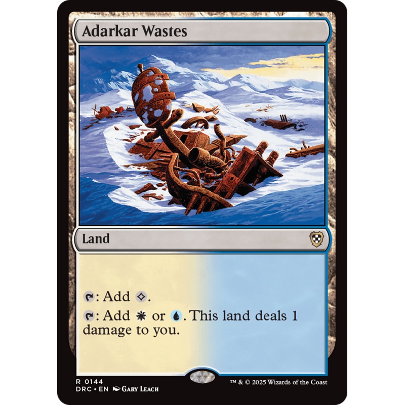 Adarkar Wastes [Aetherdrift Commander]